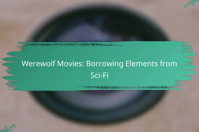 Werewolf Movies: Borrowing Elements from Sci-Fi