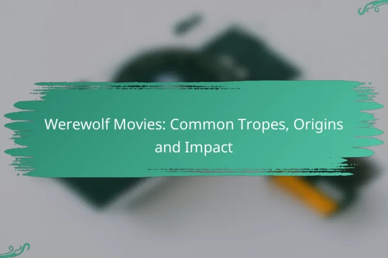 Werewolf Movies: Common Tropes, Origins and Impact