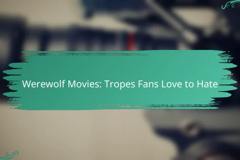 Werewolf Movies: Tropes Fans Love to Hate